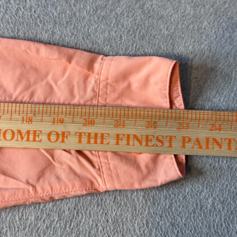 Magellan Fishing Shirt Womens L Peach Laguna Madre Relaxed Fit Moisture-Wicking - Picture 10 of 11